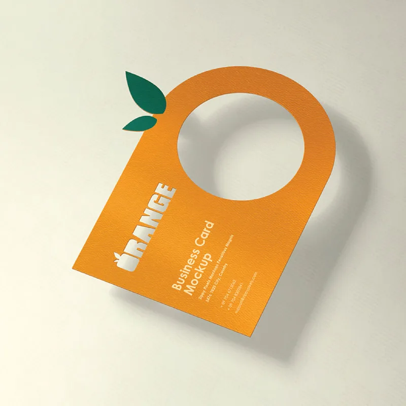 Custom Shaped Business Card
