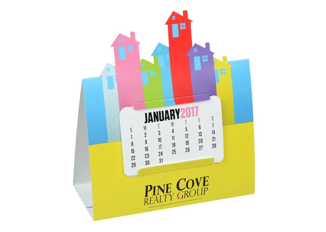 Custom Shape Desk Calendar