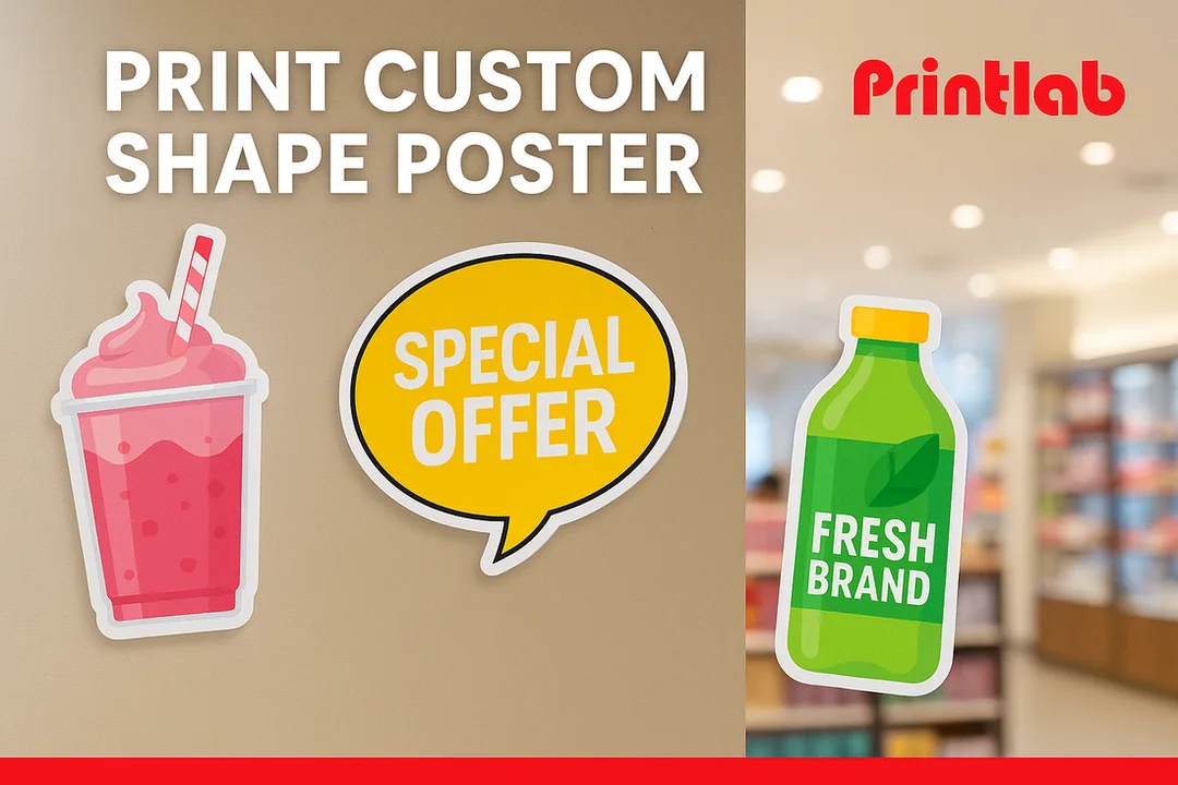 Custom Shape Poster Printing Malaysia