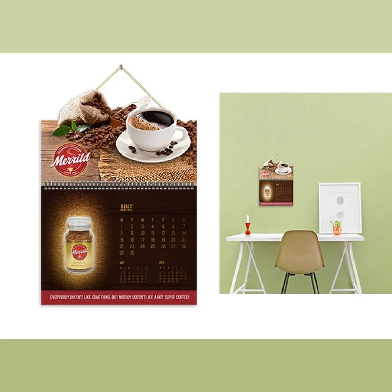 Custom Shaped Wall Calendar