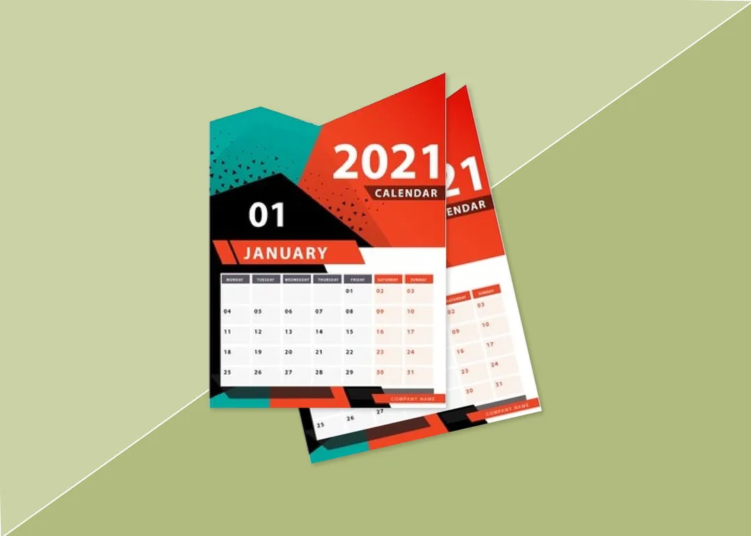 Custom Shaped Wall Calendar