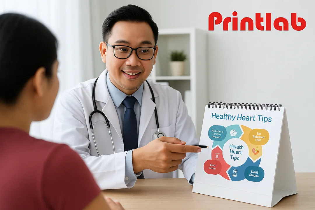 custom table top flip chart printing in Malaysia