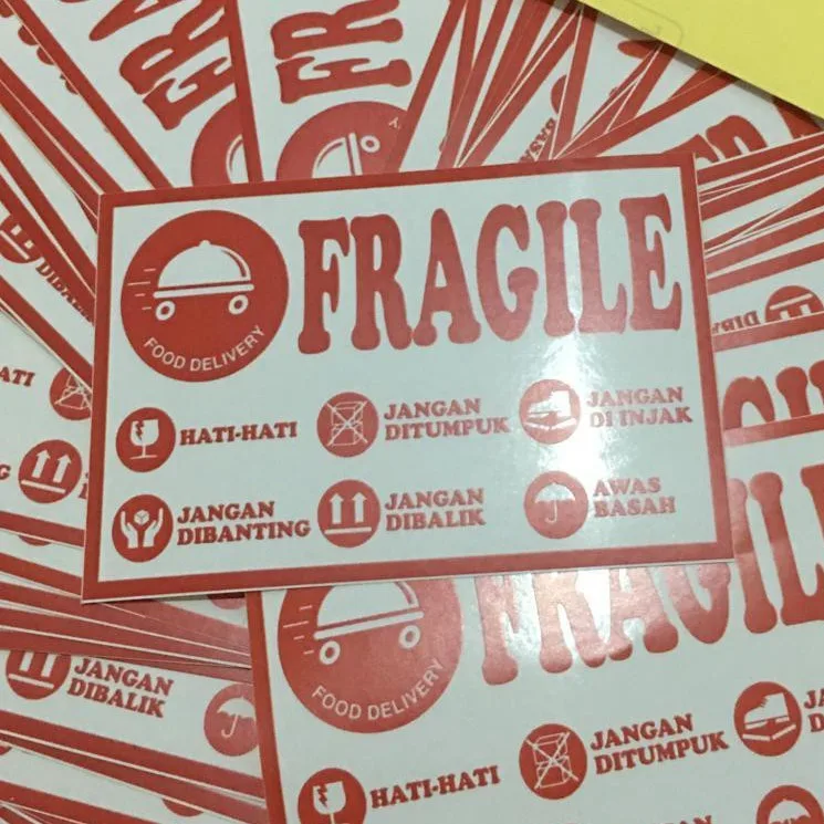 Delivery Instruction Sticker