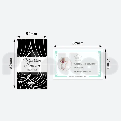 Black & White Loyalty Card Printing