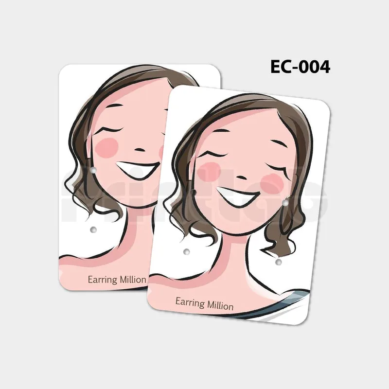 Earring Necklace Display Card