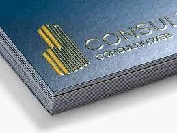 Print Embossing Name Card Spot UV
