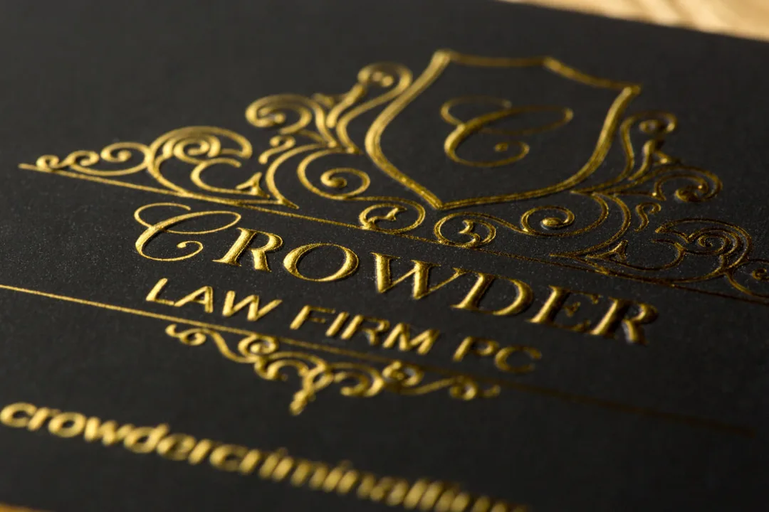 Print Embossing Name Card Spot UV