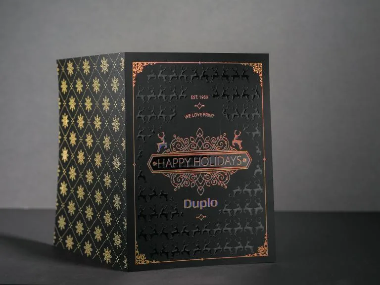 Spot UV Emboss Invitation Card