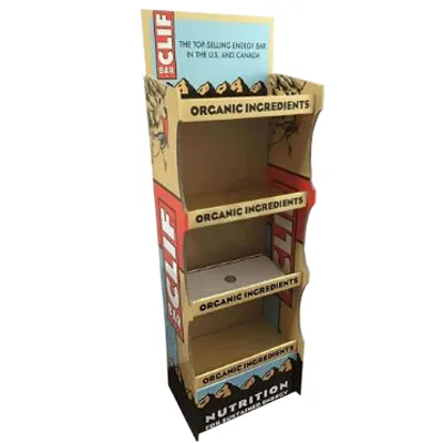 Cardboard Promotion Shelf, Floor Product Display Stand, Product Display Standee Rack, Point of Sales Display Rack, Pop Floor Display Stand, Point of Purchase Display,