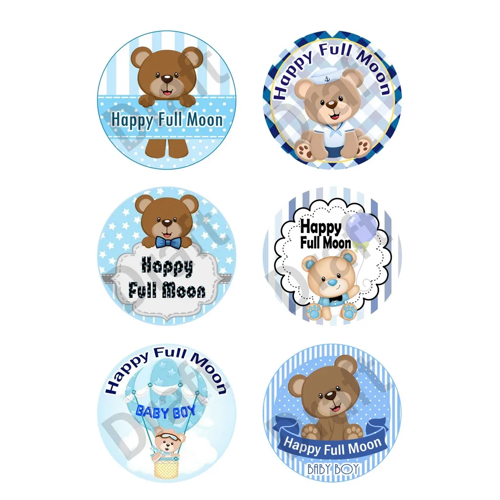 Promotional, Event Label Sticker, Sticker Harijadi, Sticker Akikah Printing
