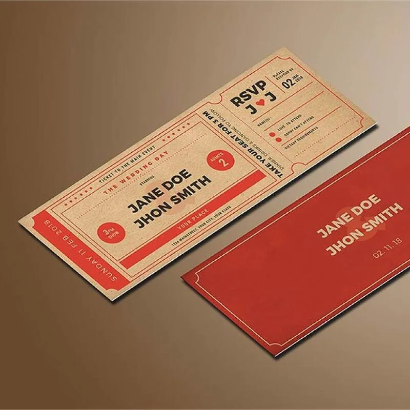 Event Ticket Printing