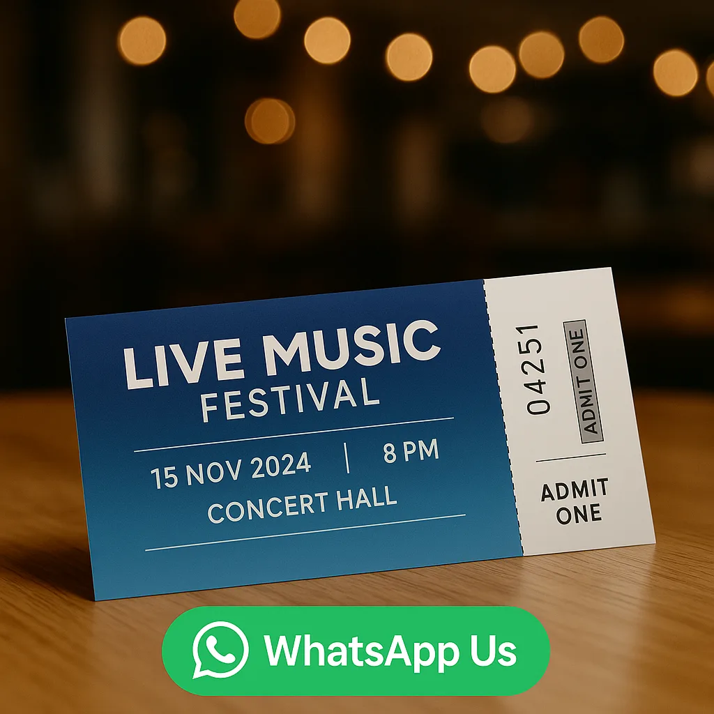 Event Ticket Printing in Malaysia