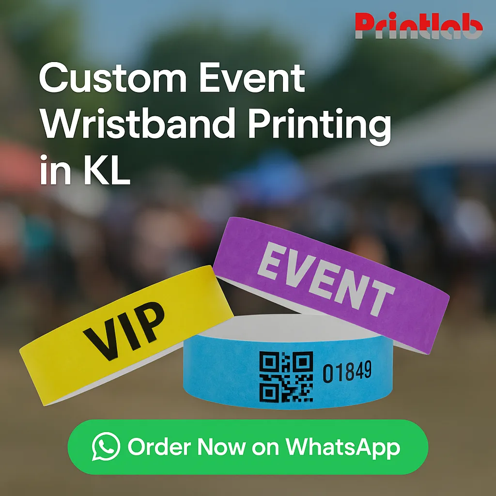 Event Wristband Printing in Kuala Lumpur