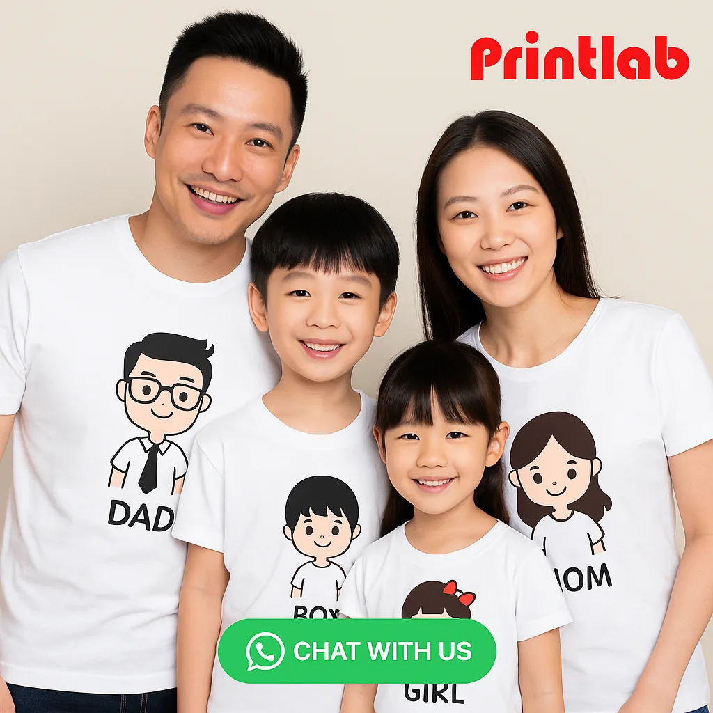 Family T-Shirt Printing in Malaysia
