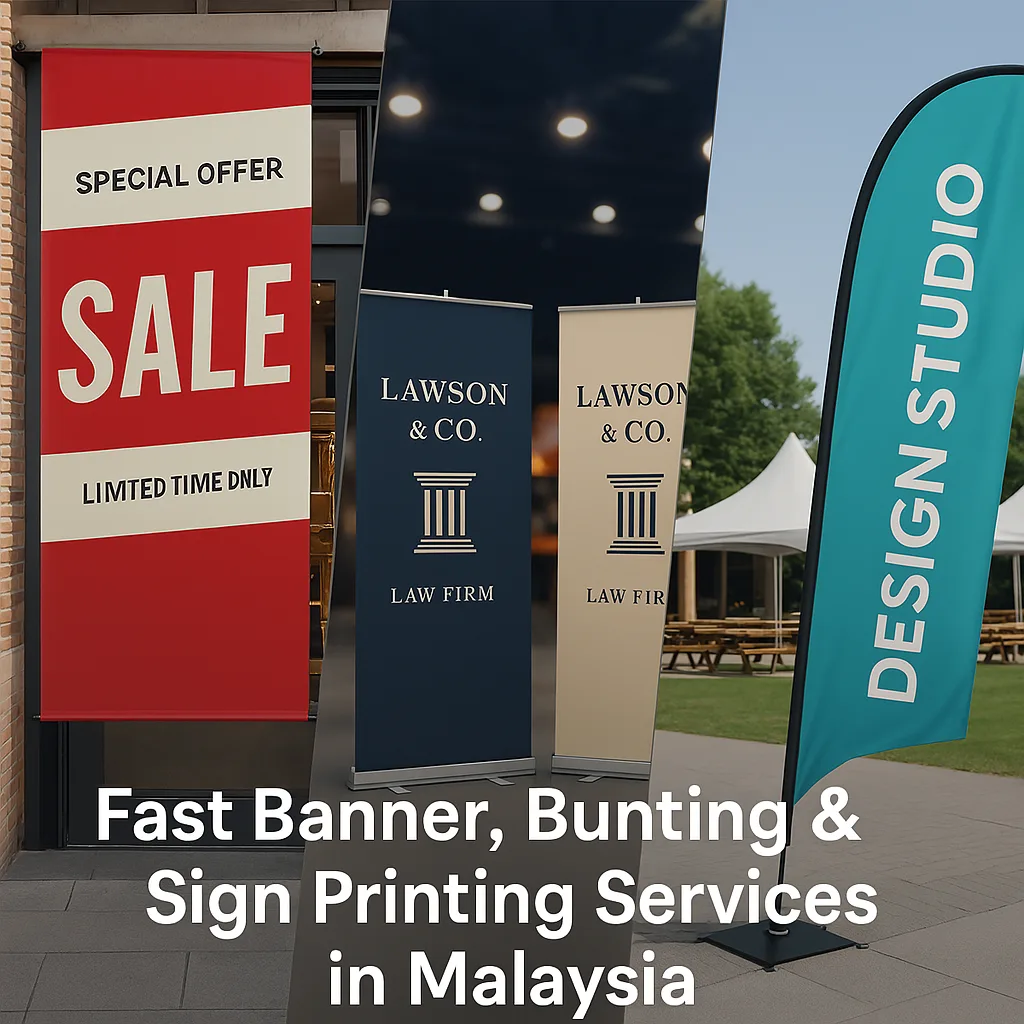 Banner and Sign Printing Malaysia: How to Boost Your Brand Visibility