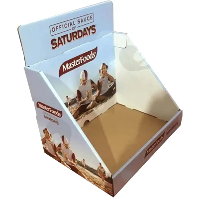 Custom Corrugated Food Counter Top Displays Printing in Malaysia