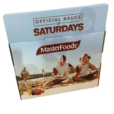 Custom Corrugated Food Counter Top Displays Printing in Malaysia