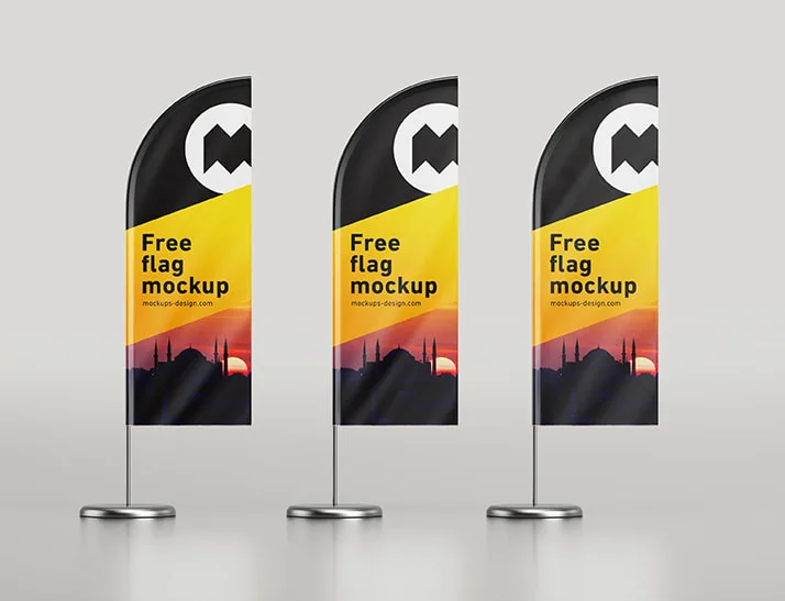 Custom Teardrop, Feather & Rectangle Flags for Events, Retail & Promotions