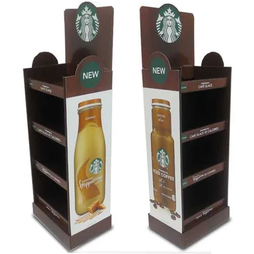 Cardboard Promotion Shelf, Floor Product Display Stand, Product Display Standee Rack, Point of Sales Display Rack, Pop Floor Display Stand, Point of Purchase Display,