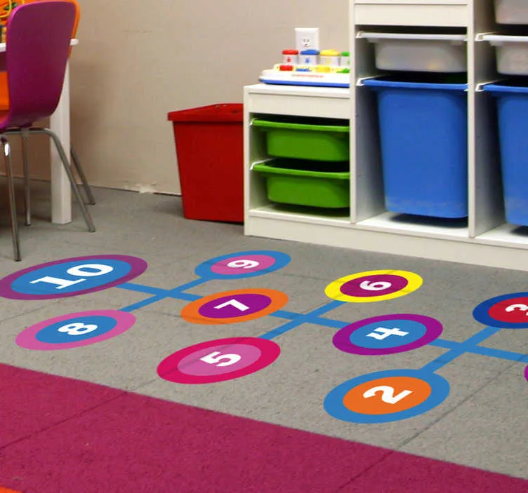 Floor Sticker Printing, Anti Slip Floor Sticker
