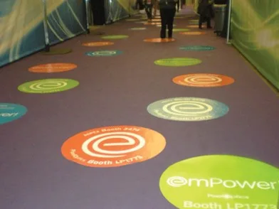 Floor Sticker Printing, Anti Slip Floor Sticker
