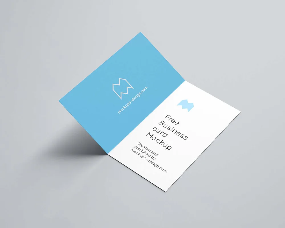 Folded Business Card Printing