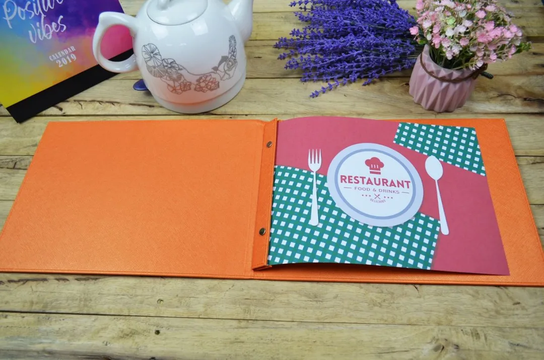 Food Menu Landscape