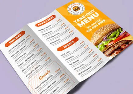 Take Out Menu