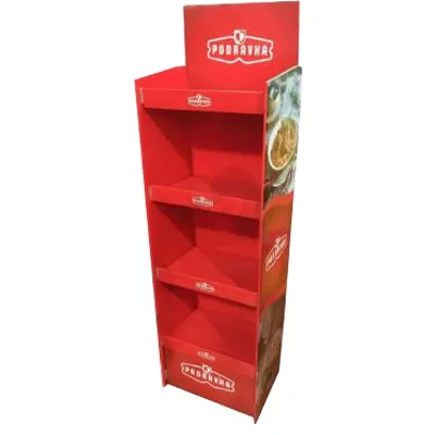 Large Custom Food Corrugated Rack Printing in Malaysia