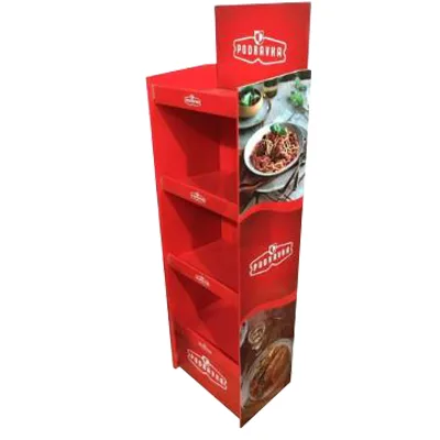 Large Custom Food Corrugated Rack Printing in Malaysia