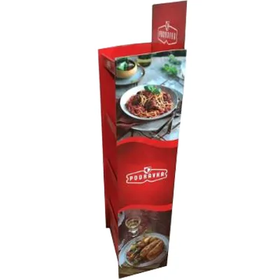 Large Custom Food Corrugated Rack Printing in Malaysia