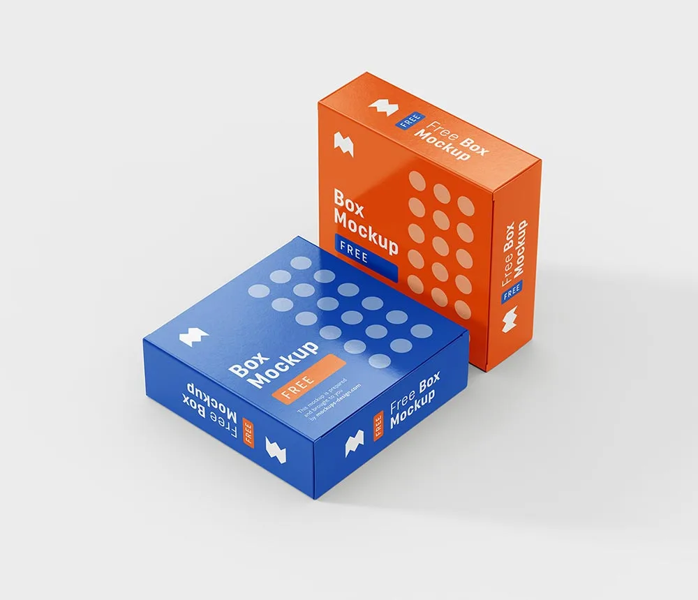 High-quality printed small gift box with logo