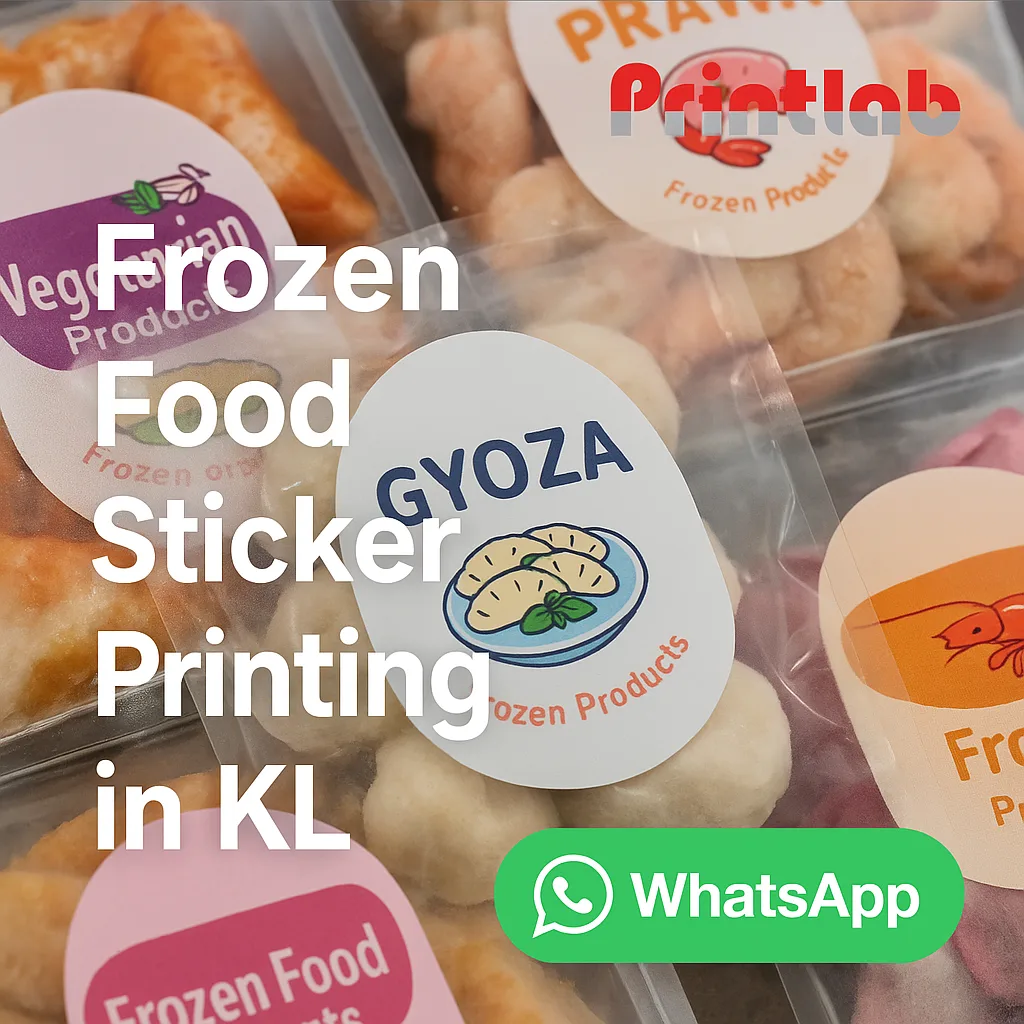 Premium Labels for Cold Storage Food Packaging in Kuala Lumpur