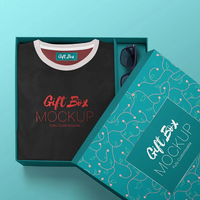 Print garment packaging box