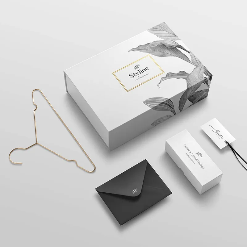 Print garment packaging box