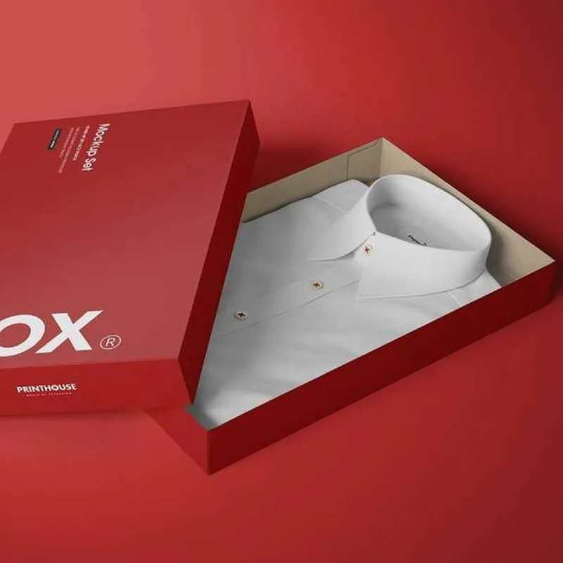 Print garment packaging box
