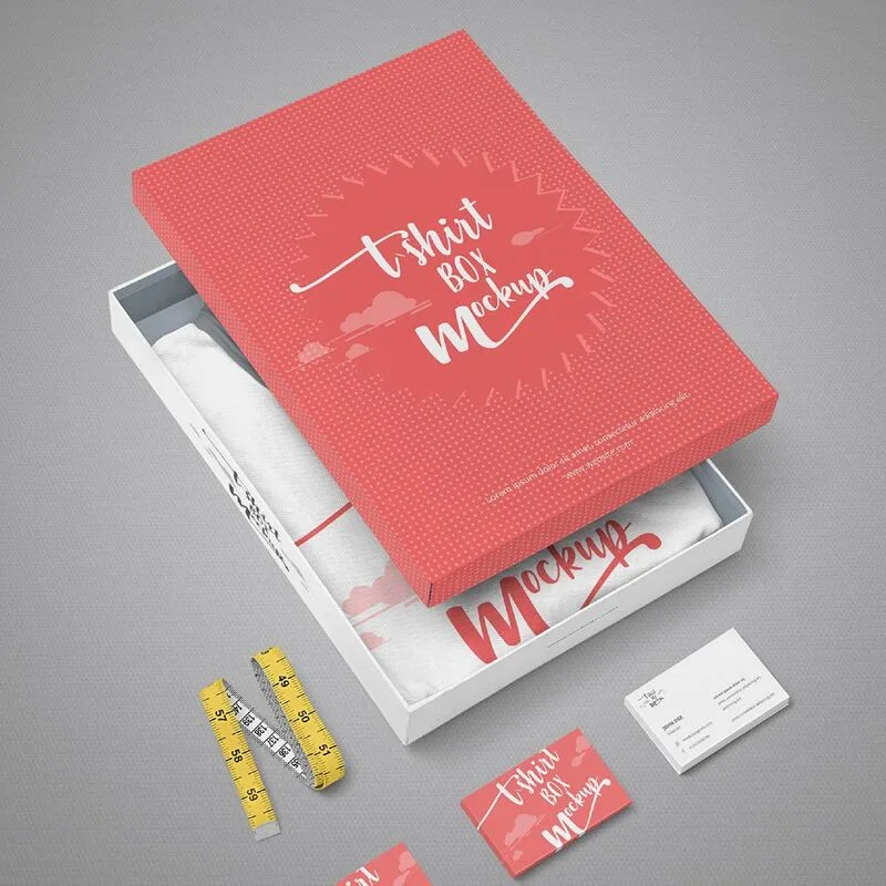 Print garment packaging box
