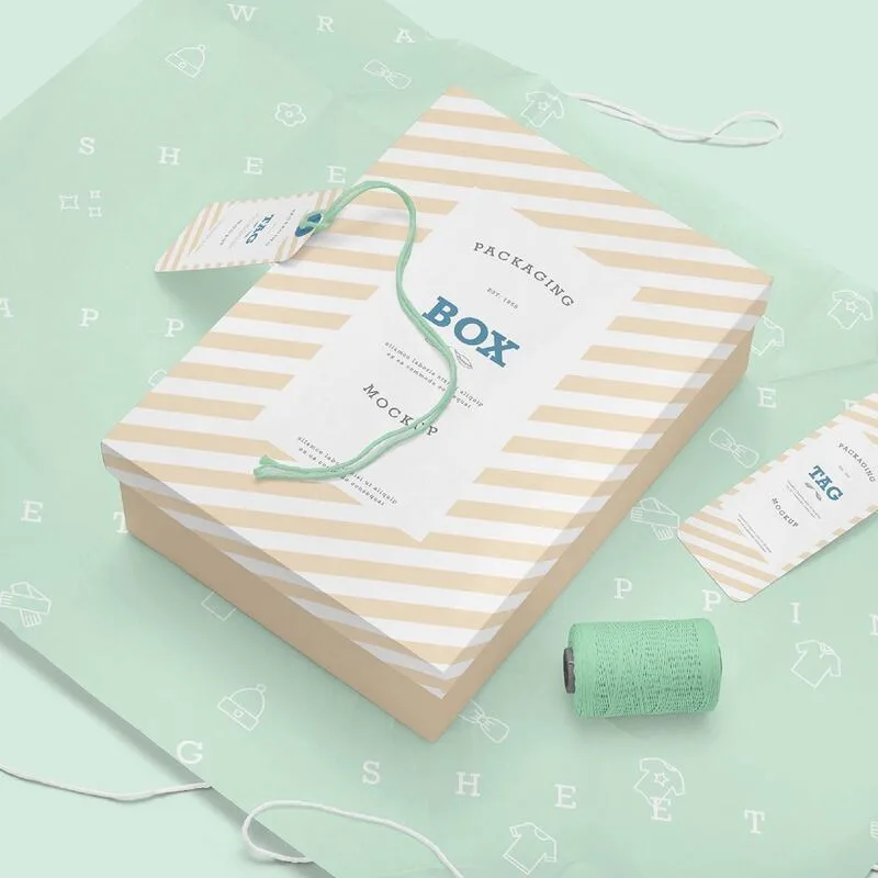 Print garment packaging box