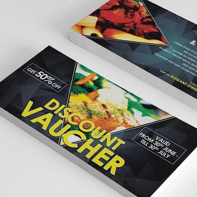 Discount Voucher Printing