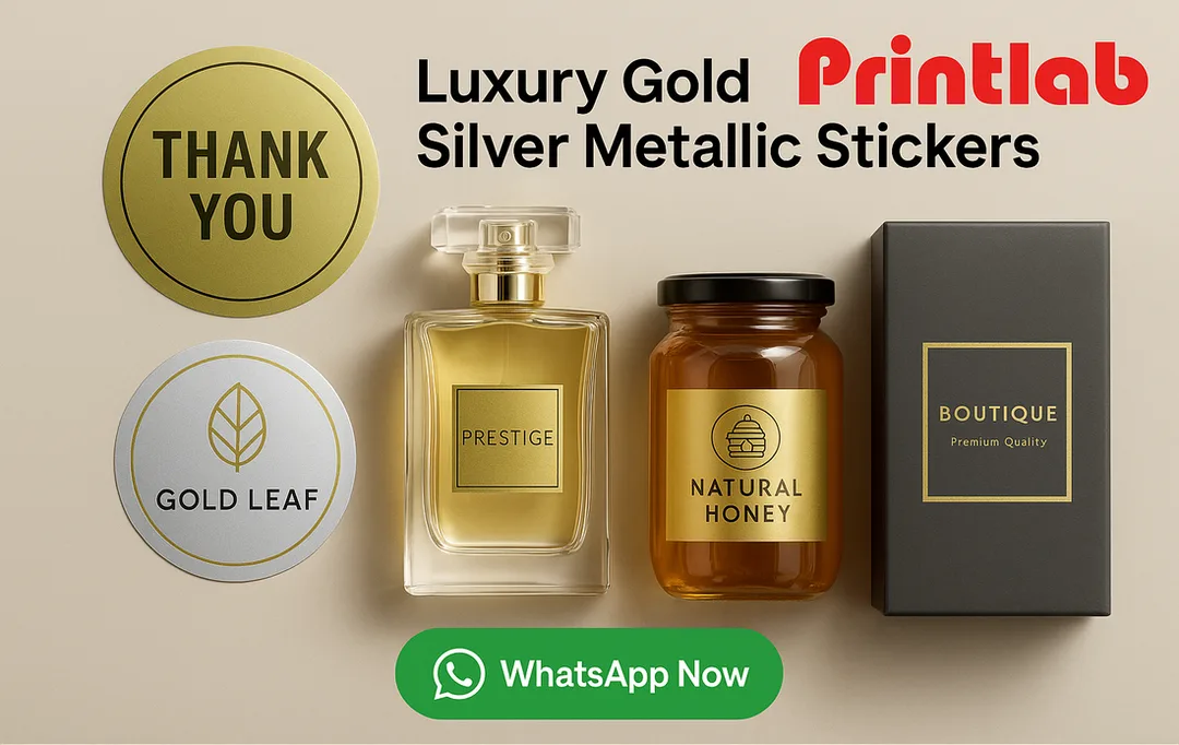 Gold & Silver Sticker Printing in Malaysia