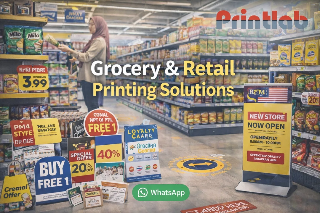  Grocery, Supermarket & Retail Shop Essential Printing Malaysia Printlab
