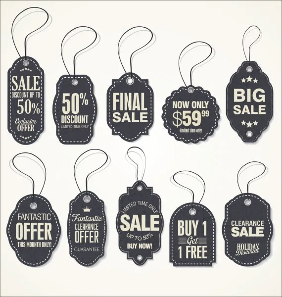 Print Thank You Tag, Price Tag, Gift Tag, Door Hang Tag, Car Hang Tag Parking Permit, Custom Hang Tag