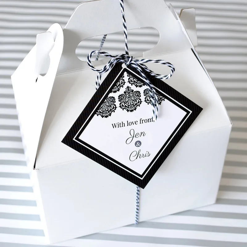 Print Thank You Tag, Price Tag, Gift Tag, Door Hang Tag, Car Hang Tag Parking Permit, Custom Hang Tag