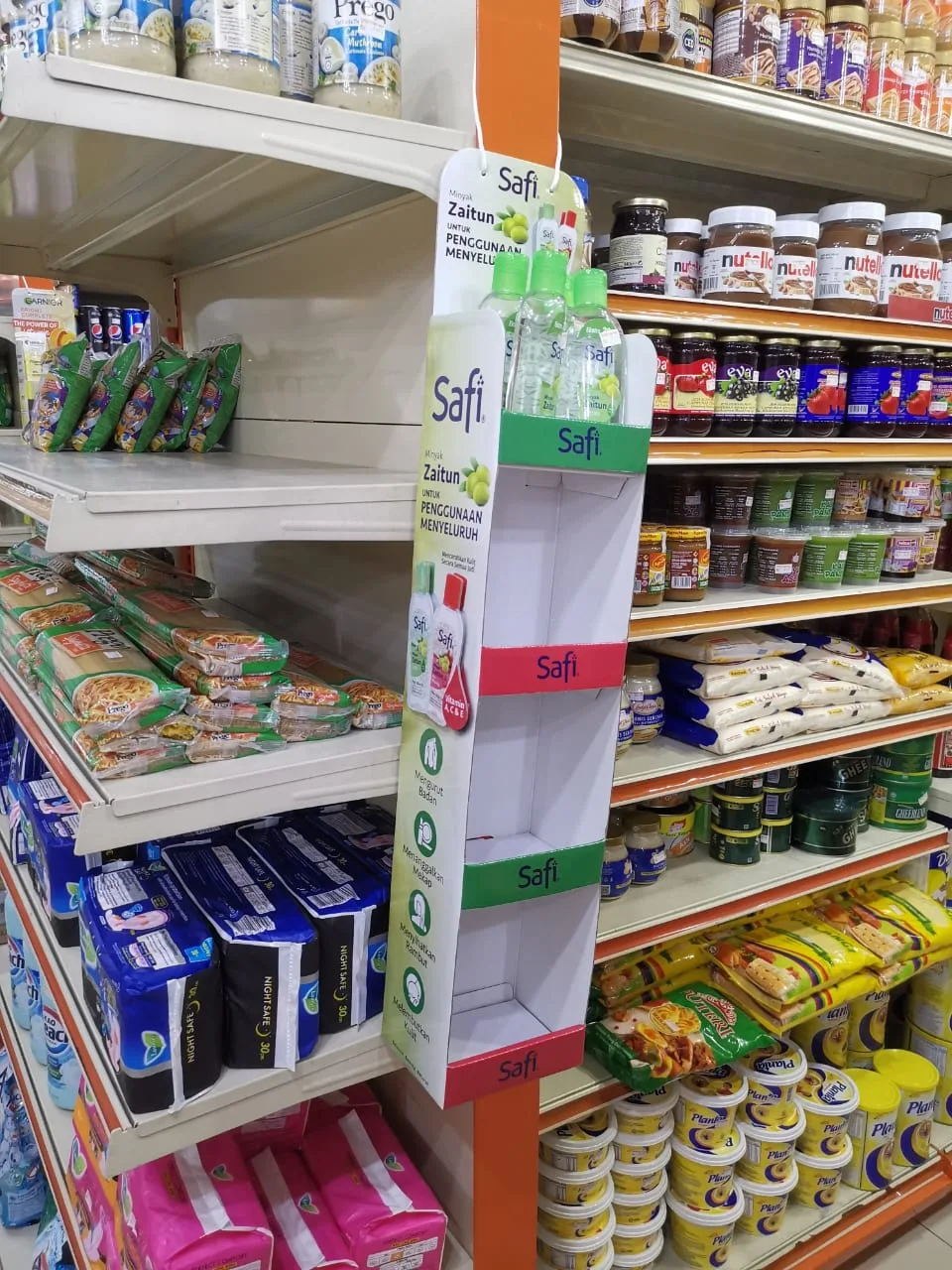 Print Hangsell Display Hanging Shelves in Malaysia