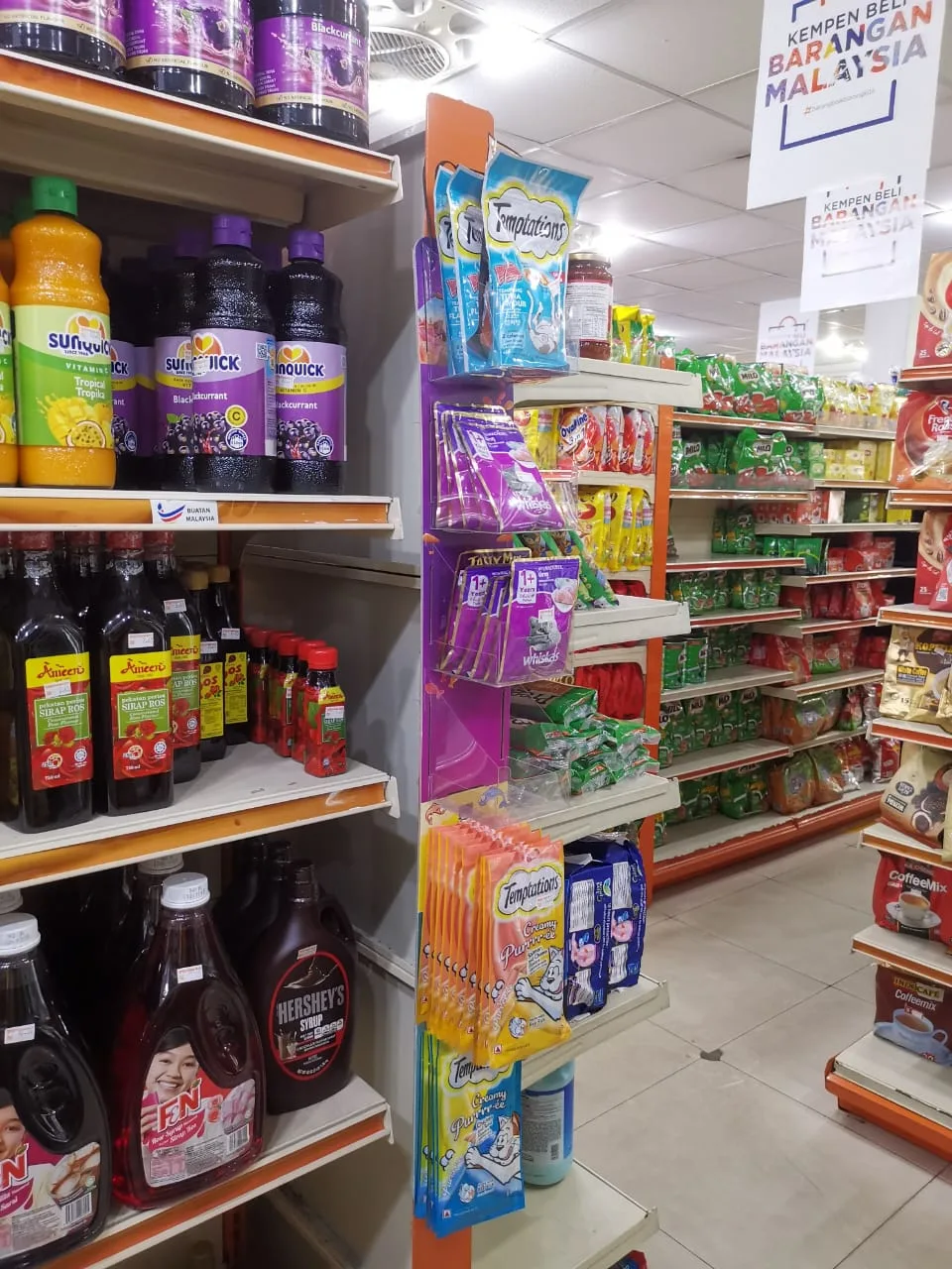 Print Hangsell Display Hanging Shelves in Malaysia