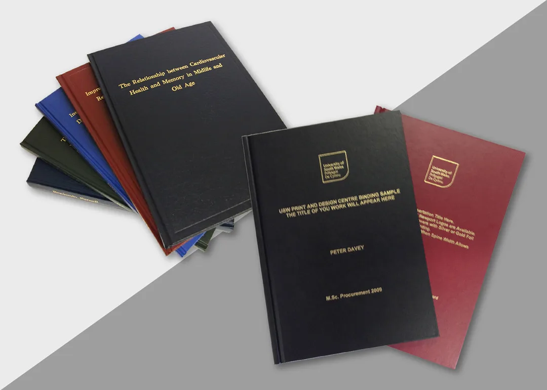 Print Hardcover Booklet with Gold Stamping