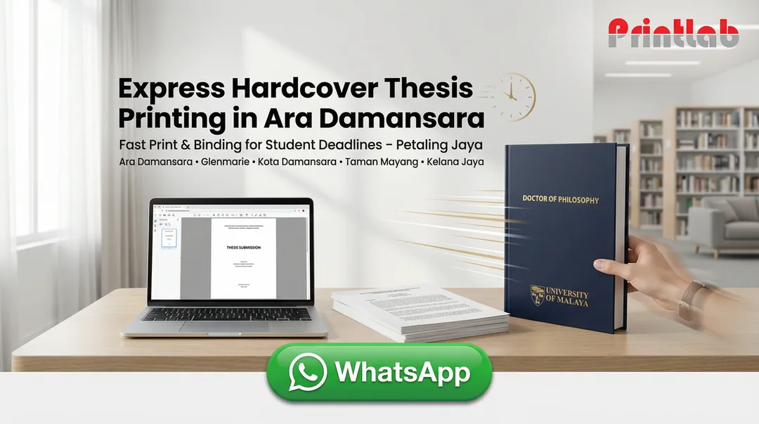 Hardcover Thesis Printing Petaling Jaya Printlab