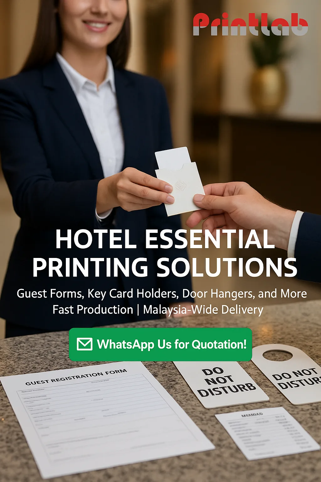 Hotel Essential Printing Services in Malaysia