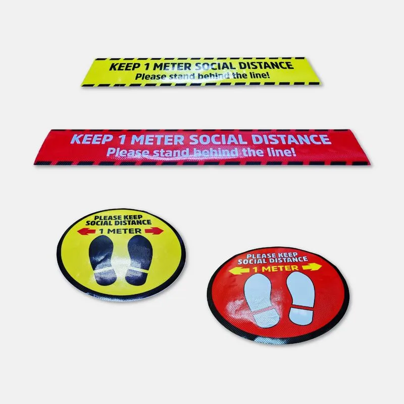SOP floor sticker