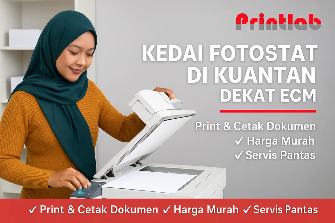 Kedai Fotostat di Kuantan Dekat ECM (East Coast Mall)